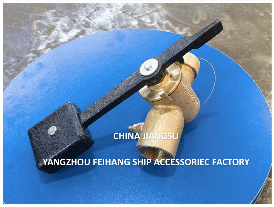 Chine Levier pondéré en bronze auto-fermant le coq sonore fileté Bsp modèle FH40 Cb/T3778-1999
