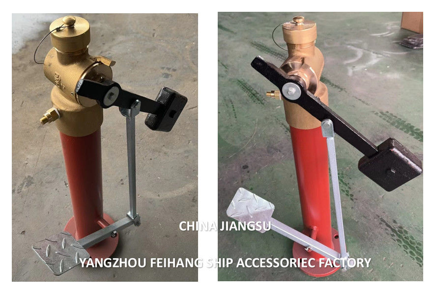 CB/T3778-1999 Valve à fermeture automatique avec pédale de pied pour tuyau de sonorisation