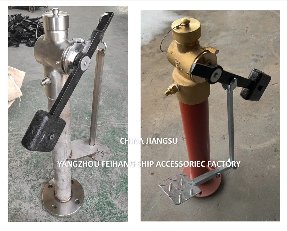 CB/T3778-1999 Valve à fermeture automatique avec pédale de pied pour tuyau de sonorisation