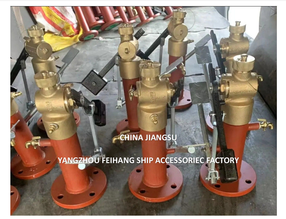CB/T3778-1999 Valve à fermeture automatique avec pédale de pied pour tuyau de sonorisation