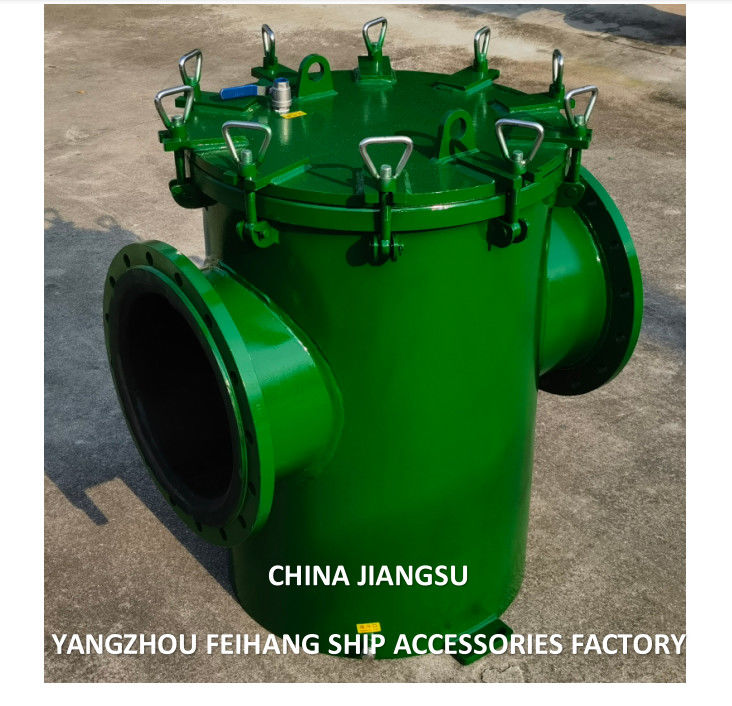 Chine AS350 CB/T497 Filtre à eau de mer en panier avec revêtement en caoutchouc Fournisseur - Feihang Marine