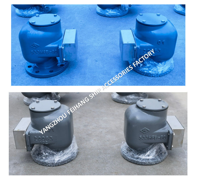 Tête d'aération de réservoir de ballast avec flotteur modèle-533hfb-80