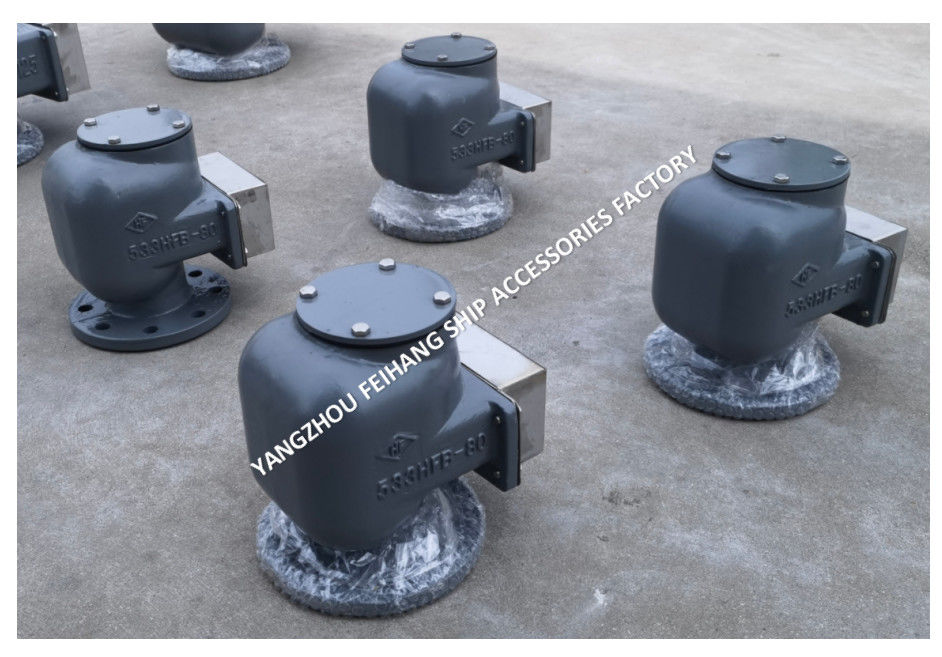 Tête d'aération de réservoir de ballast avec flotteur modèle-533hfb-80