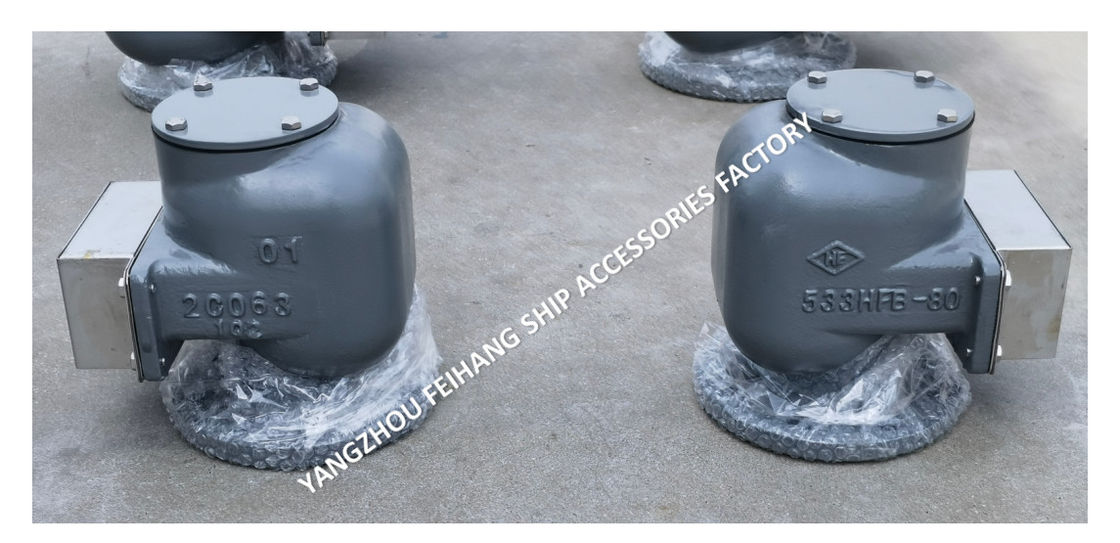 Tête d'aération de réservoir de ballast avec flotteur modèle-533hfb-80