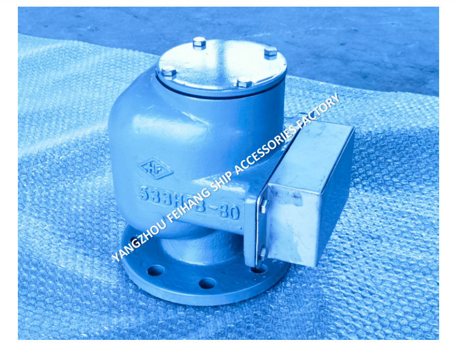 Tête d'aération de réservoir de ballast avec flotteur modèle-533hfb-80