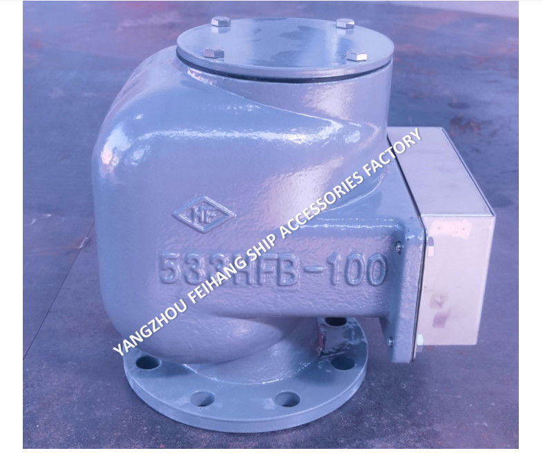 Le modèle 533HFB-100A est un ensemble complet de têtes de ventilation pour le réservoir de ballast.