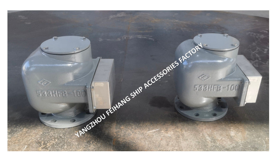 Le modèle 533HFB-100A est un ensemble complet de têtes de ventilation pour le réservoir de ballast.