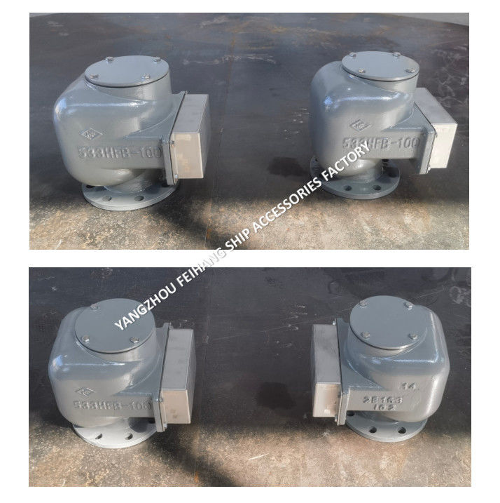 Le modèle 533HFB-100A est un ensemble complet de têtes de ventilation pour le réservoir de ballast.
