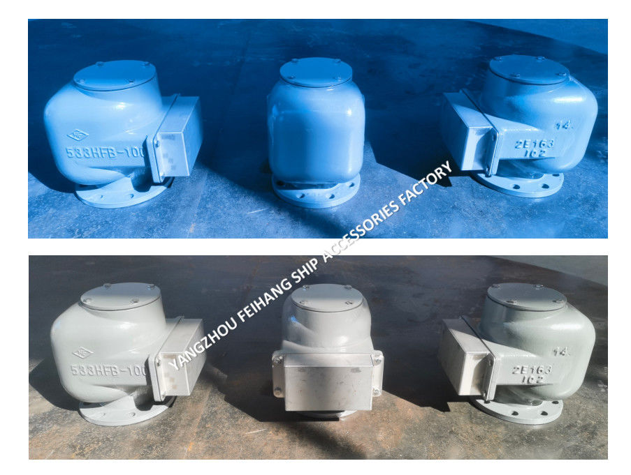 Le modèle 533HFB-100A est un ensemble complet de têtes de ventilation pour le réservoir de ballast.