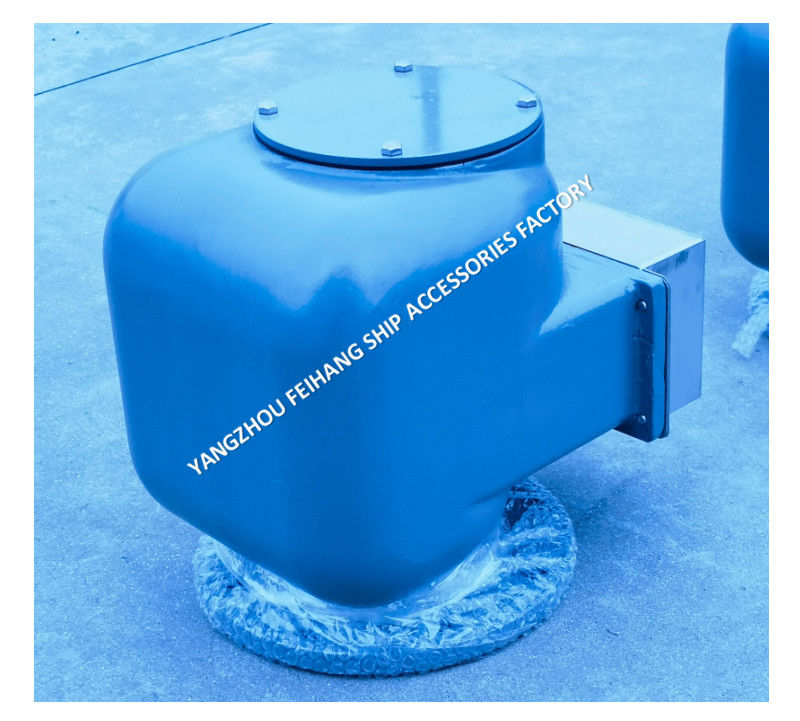 Tête de ventilation d'air de fonte de fer noduleux MARINE MODEL 533HFB-150A MÉDIUM GRAY pour les réservoirs de ballast