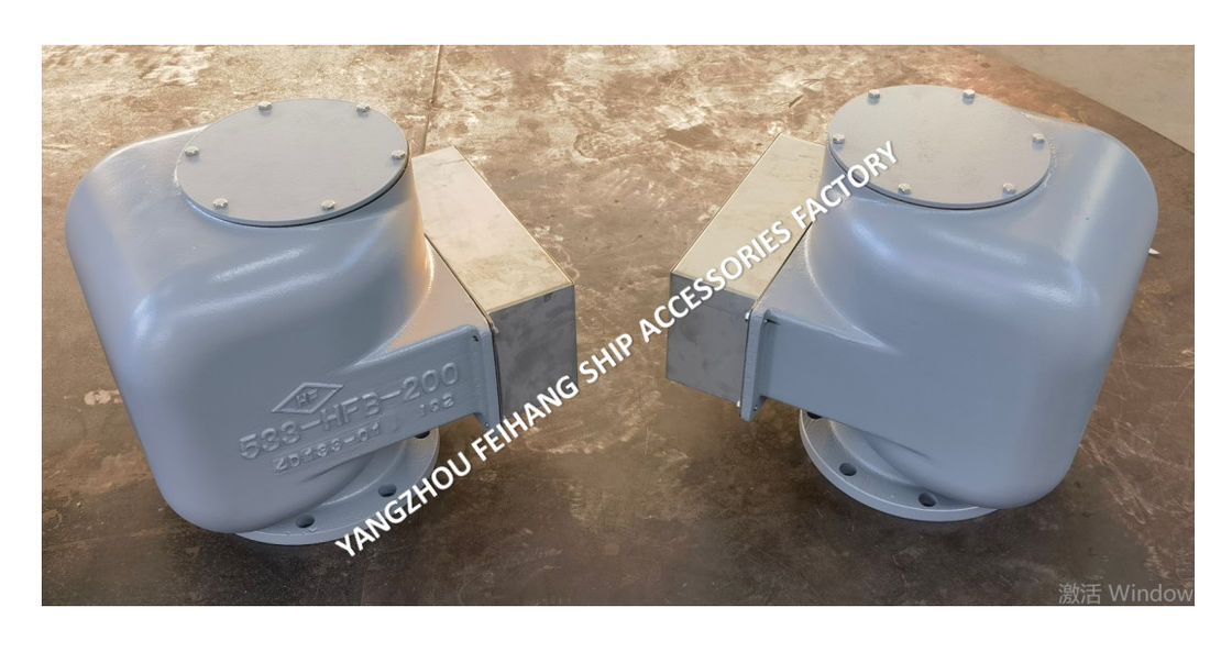 533hfb-200 Tête de ventilation avec Sus316l flottant pour tuyaux d'air