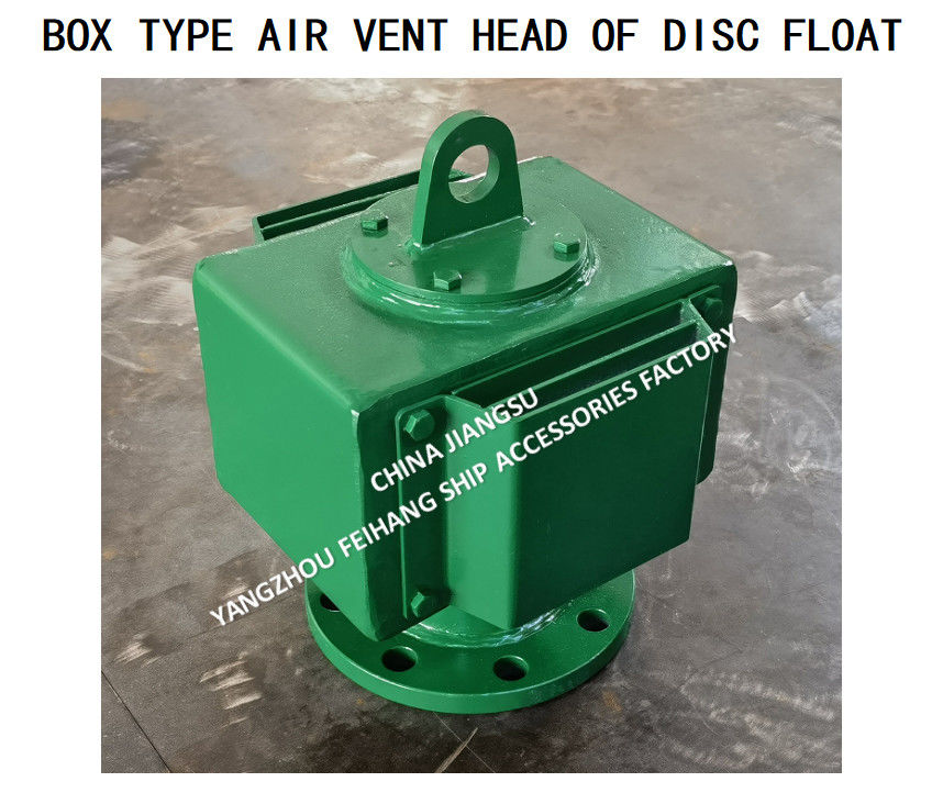 TYPE BOX MARINE Tête de ventilation DN100 pour réservoir d'eau douce Corps d'acier au carbone galvanisation à chaud avec boule flottante SUS316L