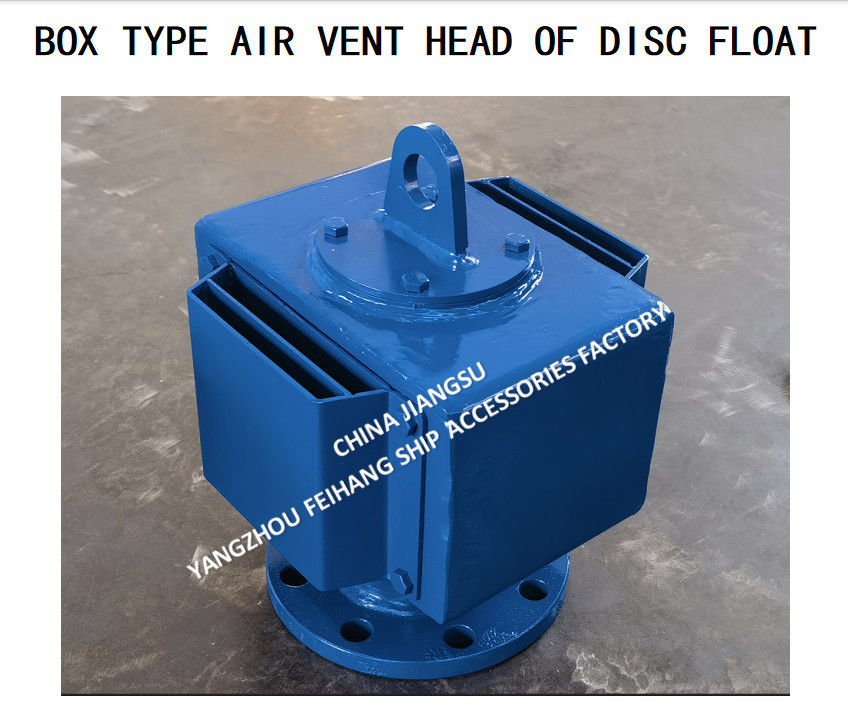 TYPE BOX MARINE Tête de ventilation DN100 pour réservoir d'eau douce Corps d'acier au carbone galvanisation à chaud avec boule flottante SUS316L