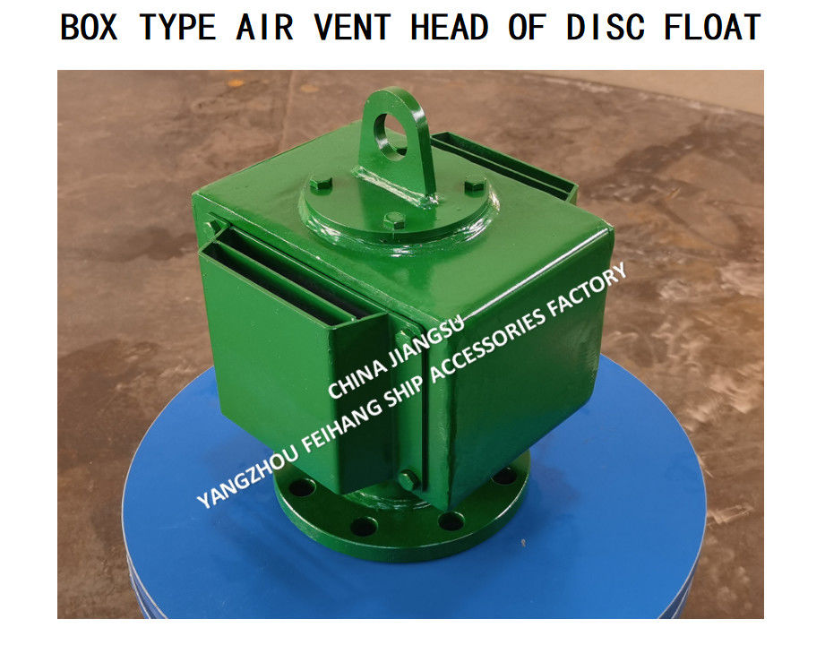 TYPE BOX MARINE Tête de ventilation DN100 pour réservoir d'eau douce Corps d'acier au carbone galvanisation à chaud avec boule flottante SUS316L