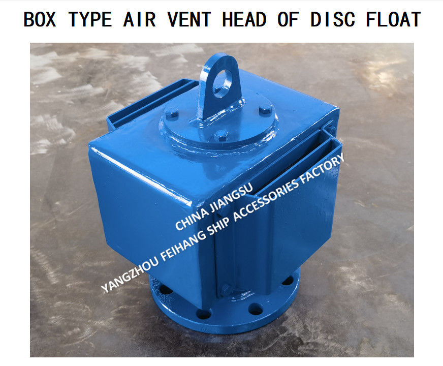 TYPE BOX MARINE Tête de ventilation DN100 pour réservoir d'eau douce Corps d'acier au carbone galvanisation à chaud avec boule flottante SUS316L