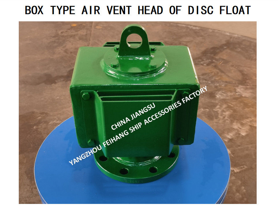 TYPE BOX MARINE Tête de ventilation DN100 pour réservoir d'eau douce Corps d'acier au carbone galvanisation à chaud avec boule flottante SUS316L