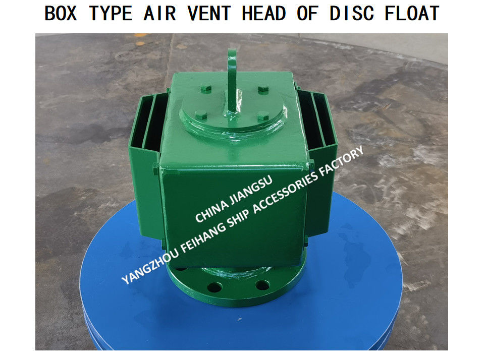 TYPE BOX MARINE Tête de ventilation DN100 pour réservoir d'eau douce Corps d'acier au carbone galvanisation à chaud avec boule flottante SUS316L