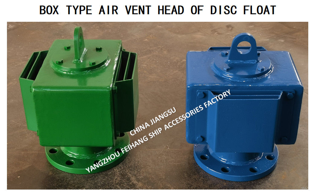 TYPE BOX MARINE Tête de ventilation DN100 pour réservoir d'eau douce Corps d'acier au carbone galvanisation à chaud avec boule flottante SUS316L