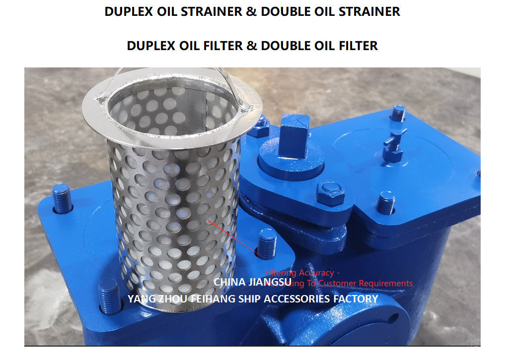 MESH 100 DN65 MATERIEL DUPLEX FILTRE à carburant de la classe du fer moulé