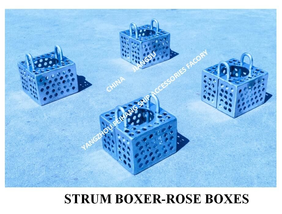Filtre en acier galvanisé Rose Box pour ligne de bilge FH-100A JIS F7206 Mesh-10mm