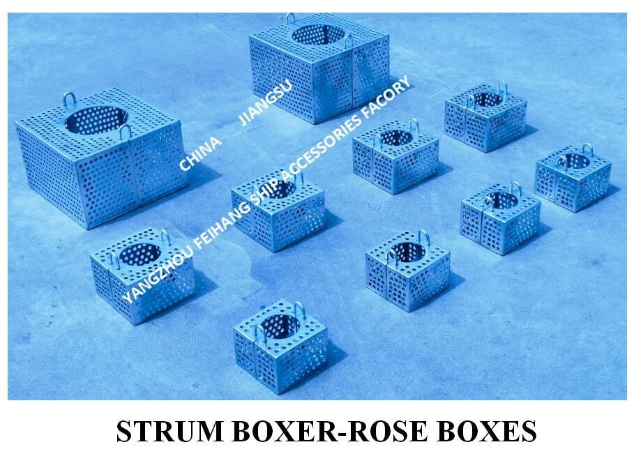 Boîtes de rose marine en tôle d'acier inoxydable pour ligne de bilge Fh-150A JIS F7206 Mesh-10mm