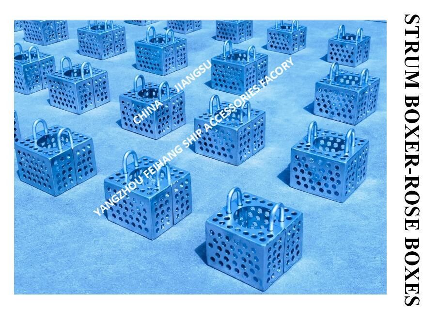 Filtre en acier galvanisé Rose Box pour ligne de bilge FH-100A JIS F7206 Mesh-10mm