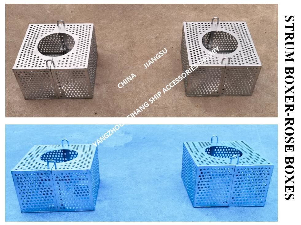 Filtre en acier galvanisé Rose Box pour ligne de bilge FH-100A JIS F7206 Mesh-10mm