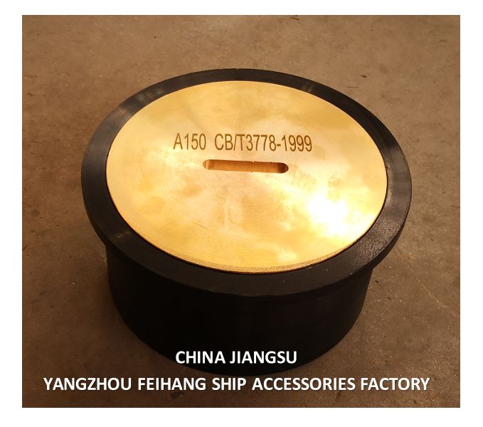 Tête de tuyau de sondage C50 CB/T3778 OD 92 mm Matériau Couvercle en cuivre Corps en acier au carbone avec conception haute performance