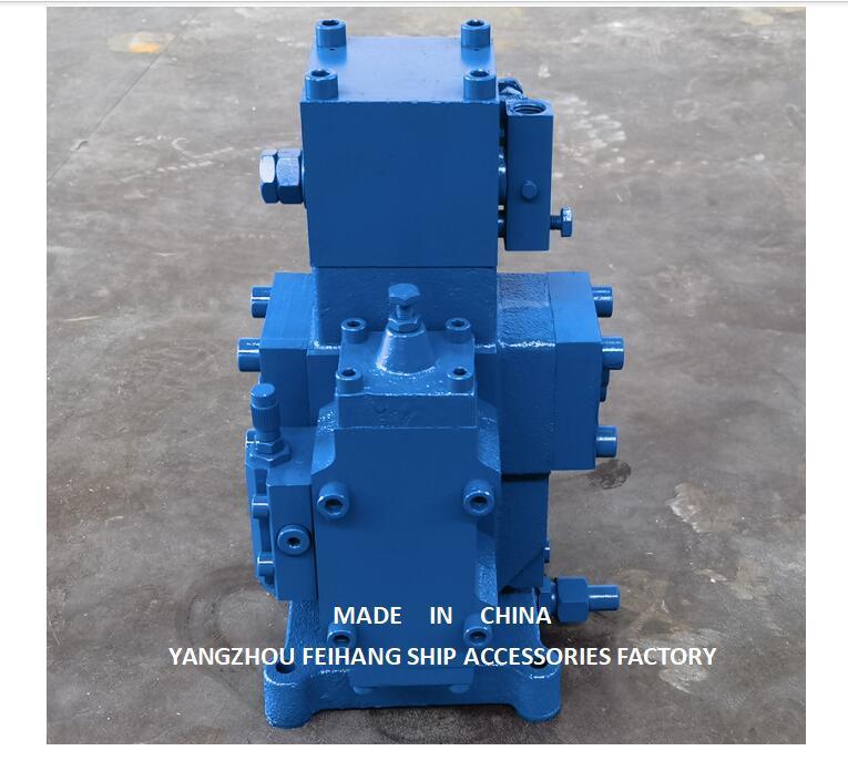 Vue sous différents angles pour les vannes de contrôle de débit proportionnel manuel et les vannes de contrôle de treuil et les vannes de contrôle hydrauliques