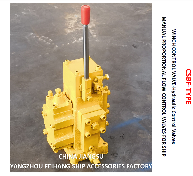 Bloc de vanne de commande de treuil avec taille de port d'entrée/sortie 20a-50a en bleu et vert pour une efficacité de performance opérationnelle optimale