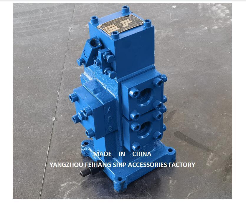 Valve de contrôle de treuil Feihang Marques Modèle-CSBF-H-G25 Taille Dn25, Débit 200l/Min, Pression 25mpa, Opération manuelle