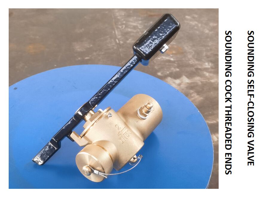 FH-50A CB/T3778-99 Valve de sondage marine à fermeture automatique et robinet de sondage à raccords filetés