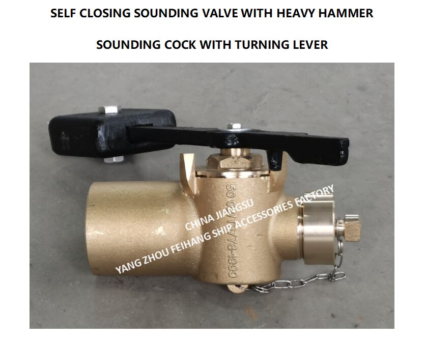 Profondeur en bronze à fermeture automatique avec extrémité de fil interne BSP et tige tournante à 360°.