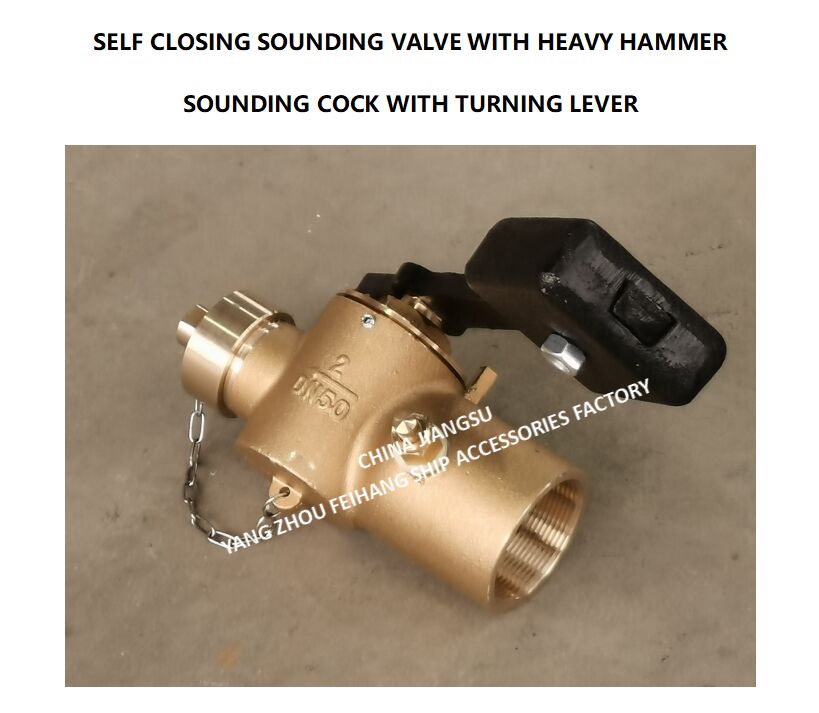 Vanne d'échantillonnage à fermeture automatique pour réservoir de carburant Modèle FH-DN40 Robinet à fermeture automatique Cb/T3778-99 pour tuyau d'échantillonnage