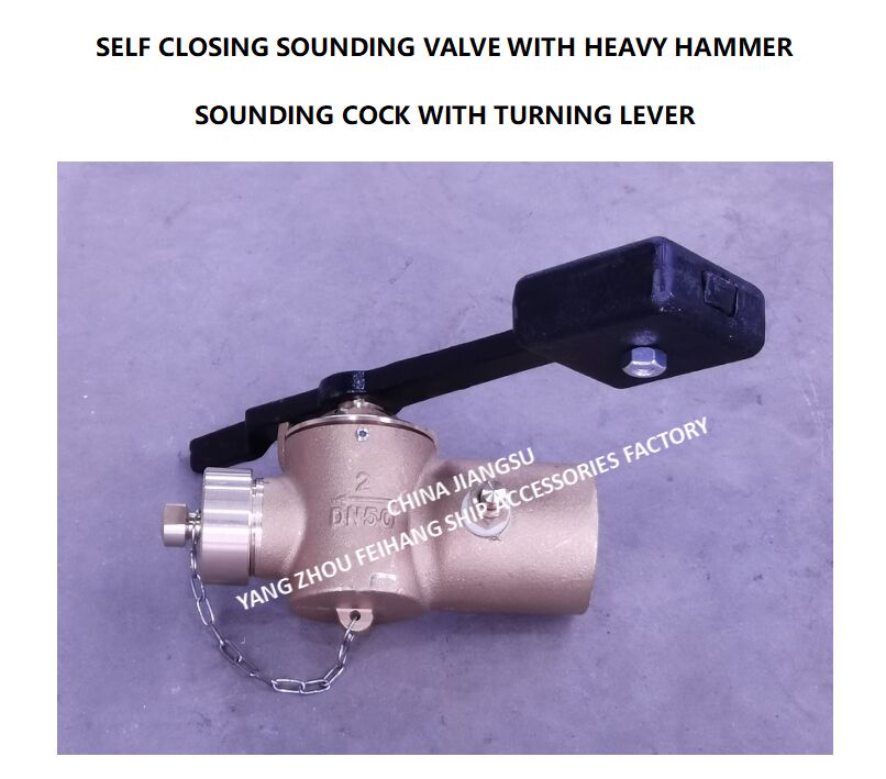 soupape de fermeture automatique & soupape de fermeture automatique de mesure de profondeur pour cabine de testeur marin modèle FH-50A CB/T3778-99