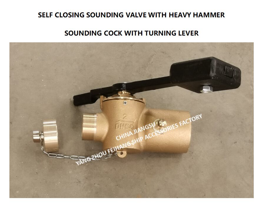Profondeur en bronze à fermeture automatique avec extrémité de fil interne BSP et tige tournante à 360°.