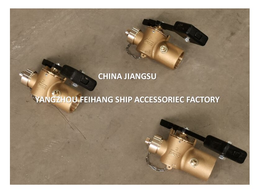 Vanne à fermeture automatique DN 50A CB/T3778-99 pour tube de sondage, robinet de tube de sondage à fermeture automatique, vanne de tube de sondage à fermeture automatique