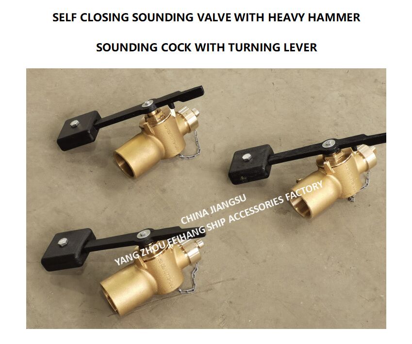 soupape de fermeture automatique & soupape de fermeture automatique de mesure de profondeur pour cabine de testeur marin modèle FH-50A CB/T3778-99