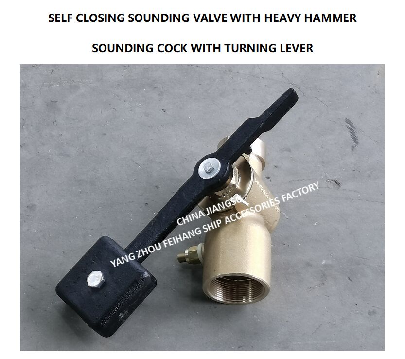soupape de fermeture automatique & soupape de fermeture automatique de mesure de profondeur pour cabine de testeur marin modèle FH-50A CB/T3778-99