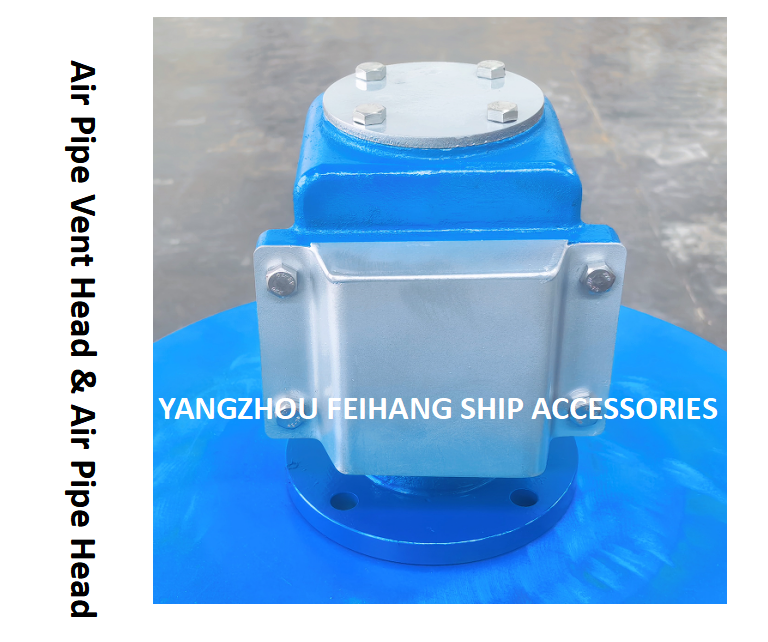 Air Pipe Vent Head Fh-65a Flange (4 Holes) Diameter Is 155mm And Pcd 130mm Cast Iron Body With Stainless Steel Float And Stainless Steel Fireproof Mesh
