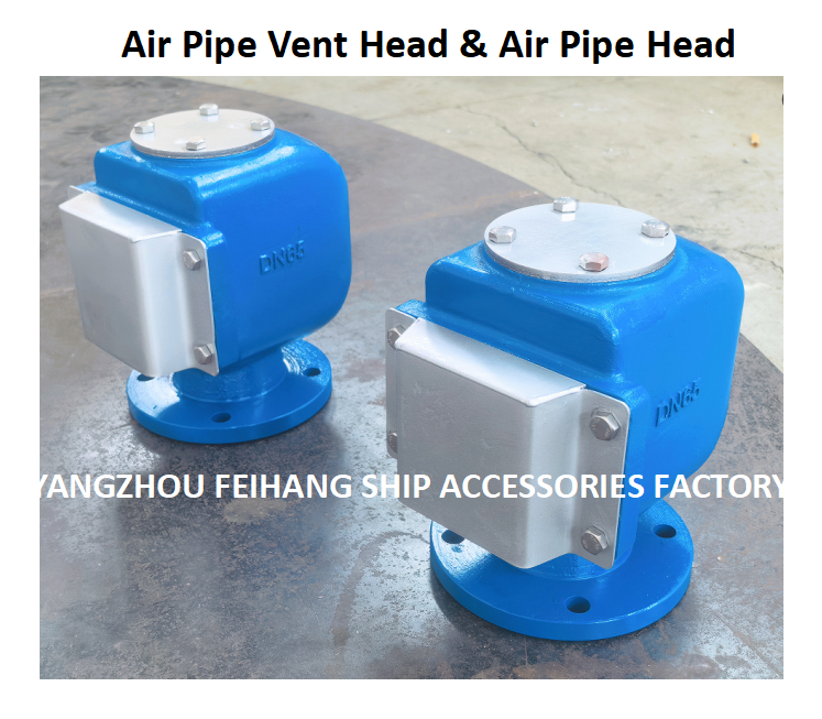 FH-DN65 CBM1105 Tête de tuyau d'air de type flottant et tête de ventilation d'air pour le corps du réservoir de stabilisation F.O. - fonte avec flotteur en acier inoxydable